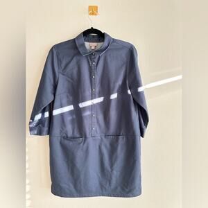 Women's Blue Shirt Dress